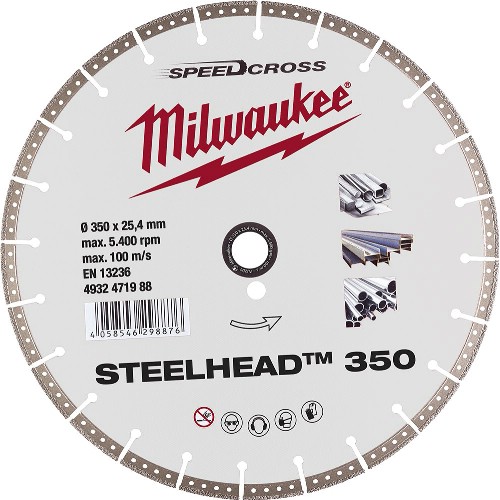 Diamantkappeskive MILWAUKEE Speedcross steelhead